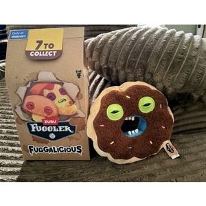 NEW! ZURU FUGGLER x FUGGALICIOUS | DONUT! 9" Plush RARE!  Walmart Exclusive